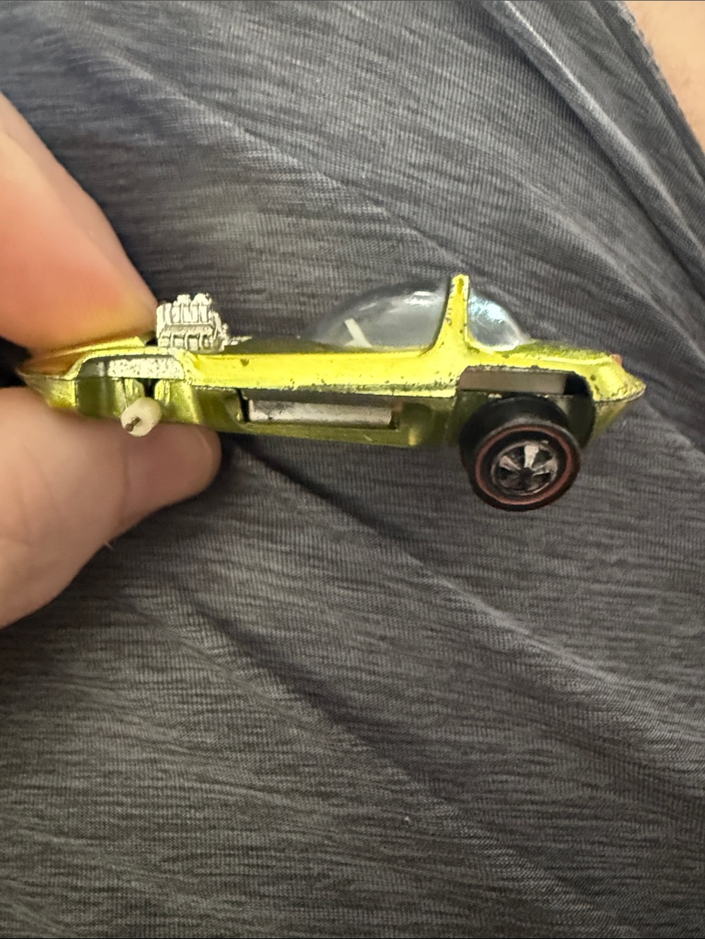 vintage 1968 Hot Wheels Redline Silhouette from the original "Sweet Sixteen" - Picture 3 of 4